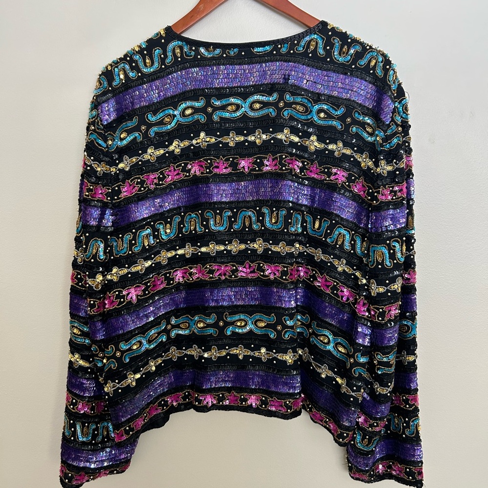Vintage Beaded/Sequin Jacket - image 7